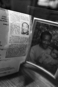 Joseph Thomas Jr.'s obituary, and a photo of Joseph Thomas Jr. when he was alive