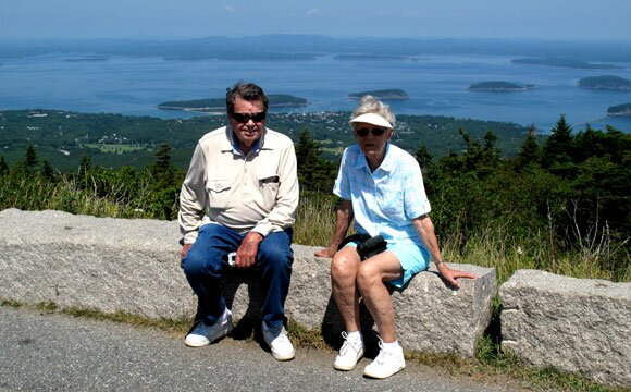Robert and Phyllis Courter in Maine | Stephen Aicholtz